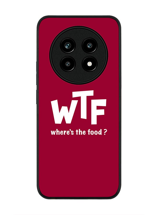 For Realme 13 Pro / 13 Pro+ Case,Slim fit Camera Protection, Shockproof Thin Phone cover  - Where's the food?